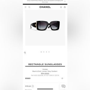 Super stylish Chanel sunglasses
